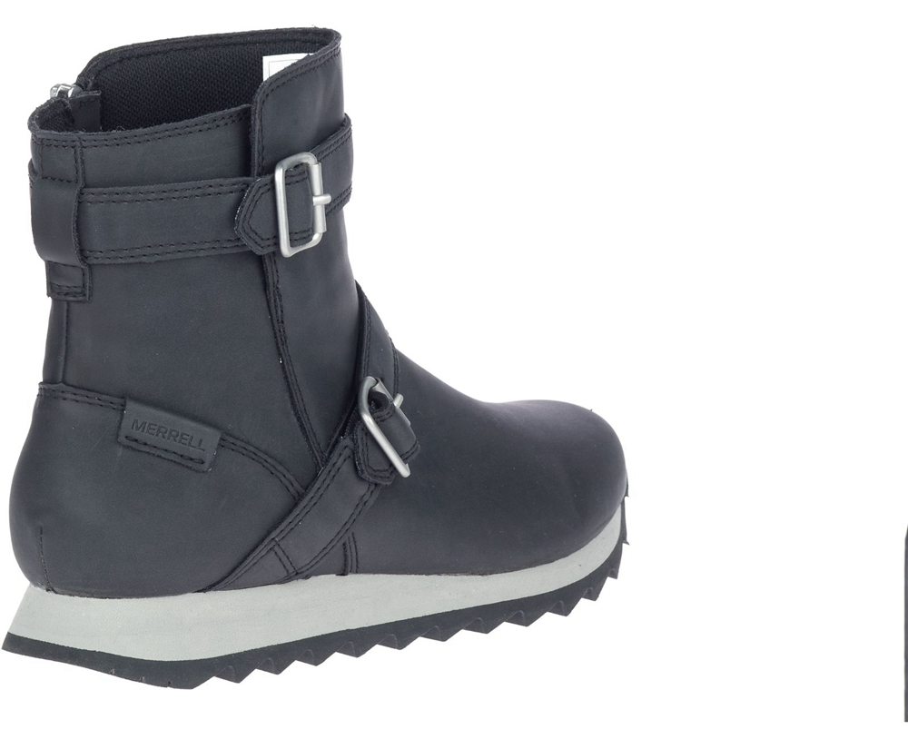 Botas Senhora - Merrell Alpine Buckle Waterproof - Pretas - TKN190753